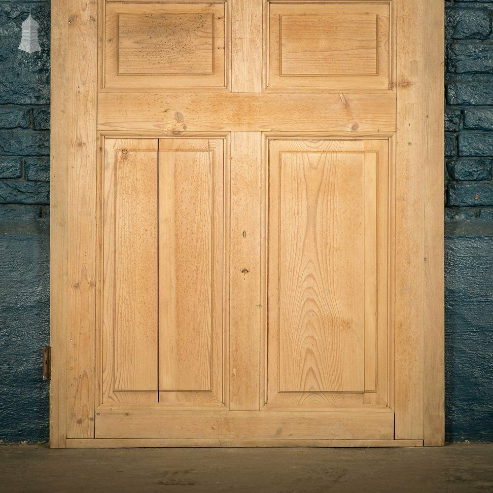Pine Panelled Door, 6 Raised Moulded Panels photo Home Fixtures