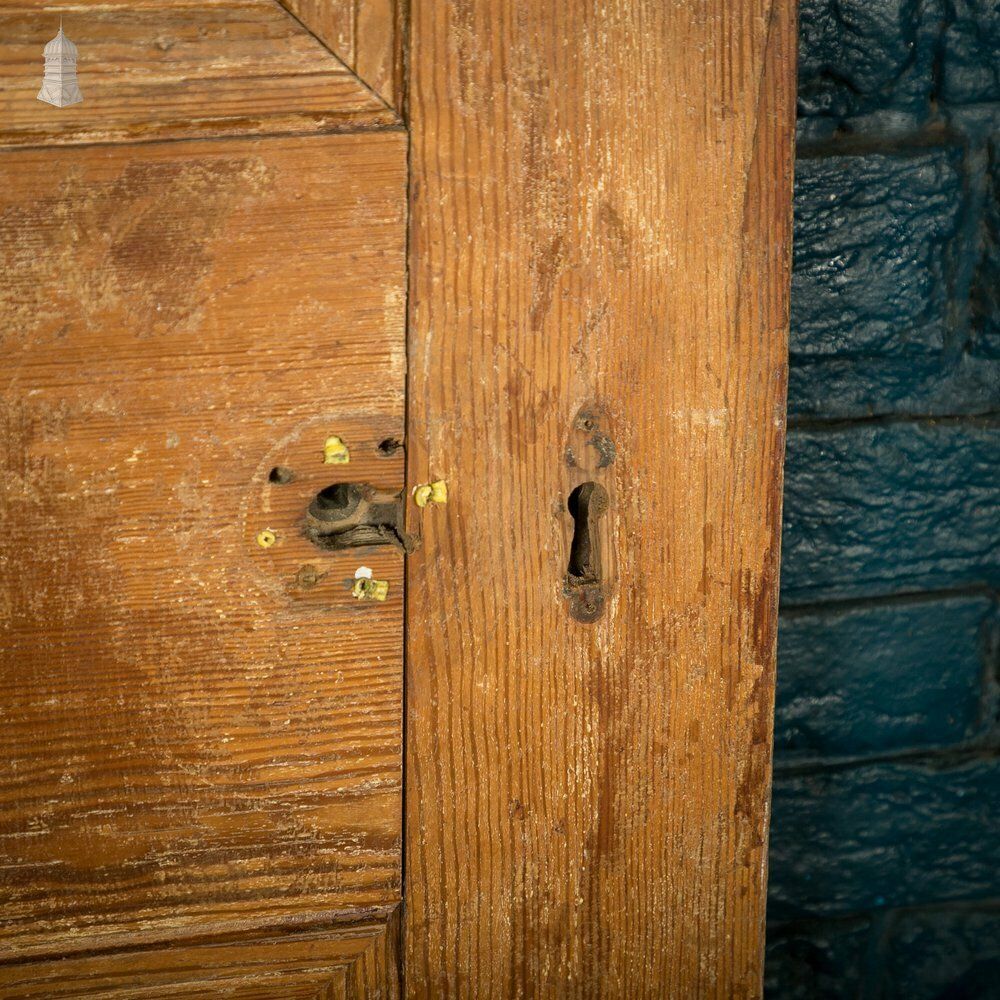photo vinterior Pitch Pine Panelled Door, Victorian Style, 6 Moulded Panel