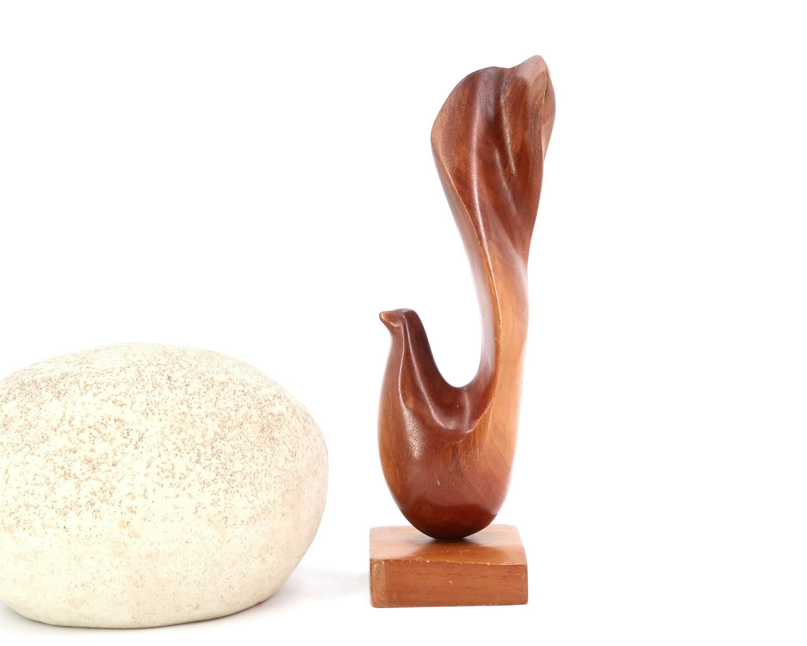 photo furniture Modern Wood Sculpture, Bird, 1970s / Art, Alexandre Noll Style
