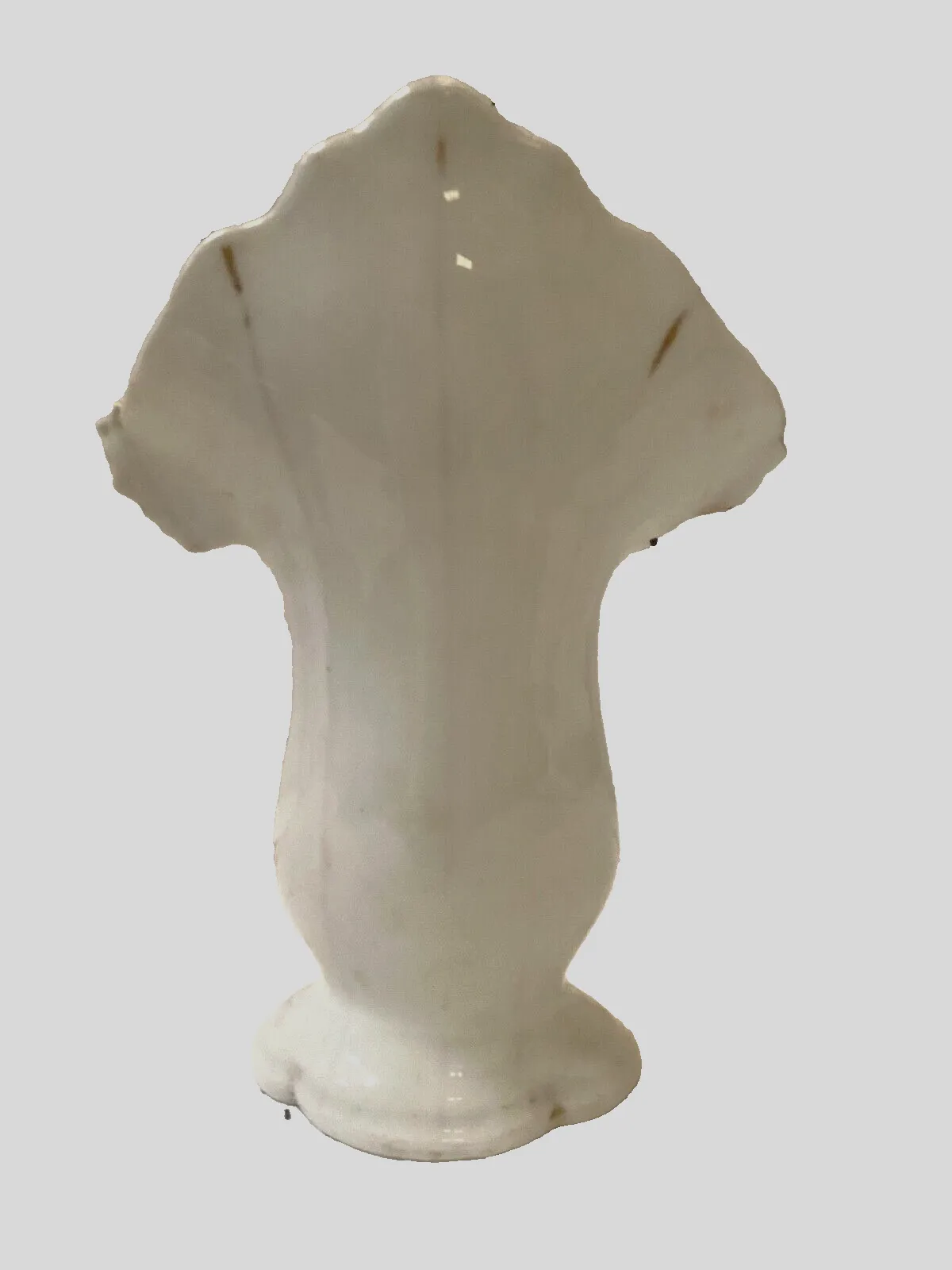 Altar Vase In Polychrome Porcelain Old Paris 19th Century photo Home Decor