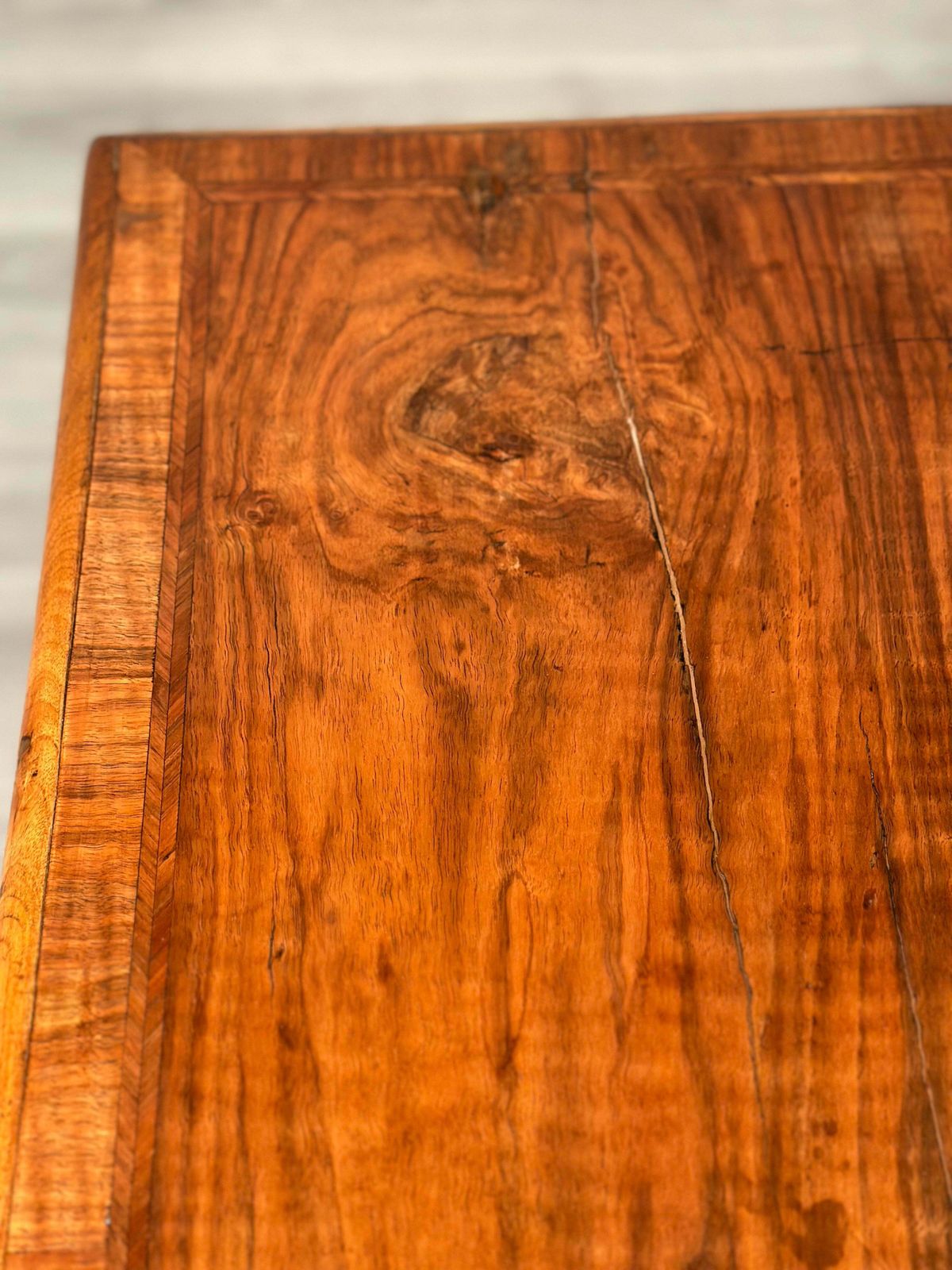 525.0 19th Century Walnut Lowboy, 1800s photo
