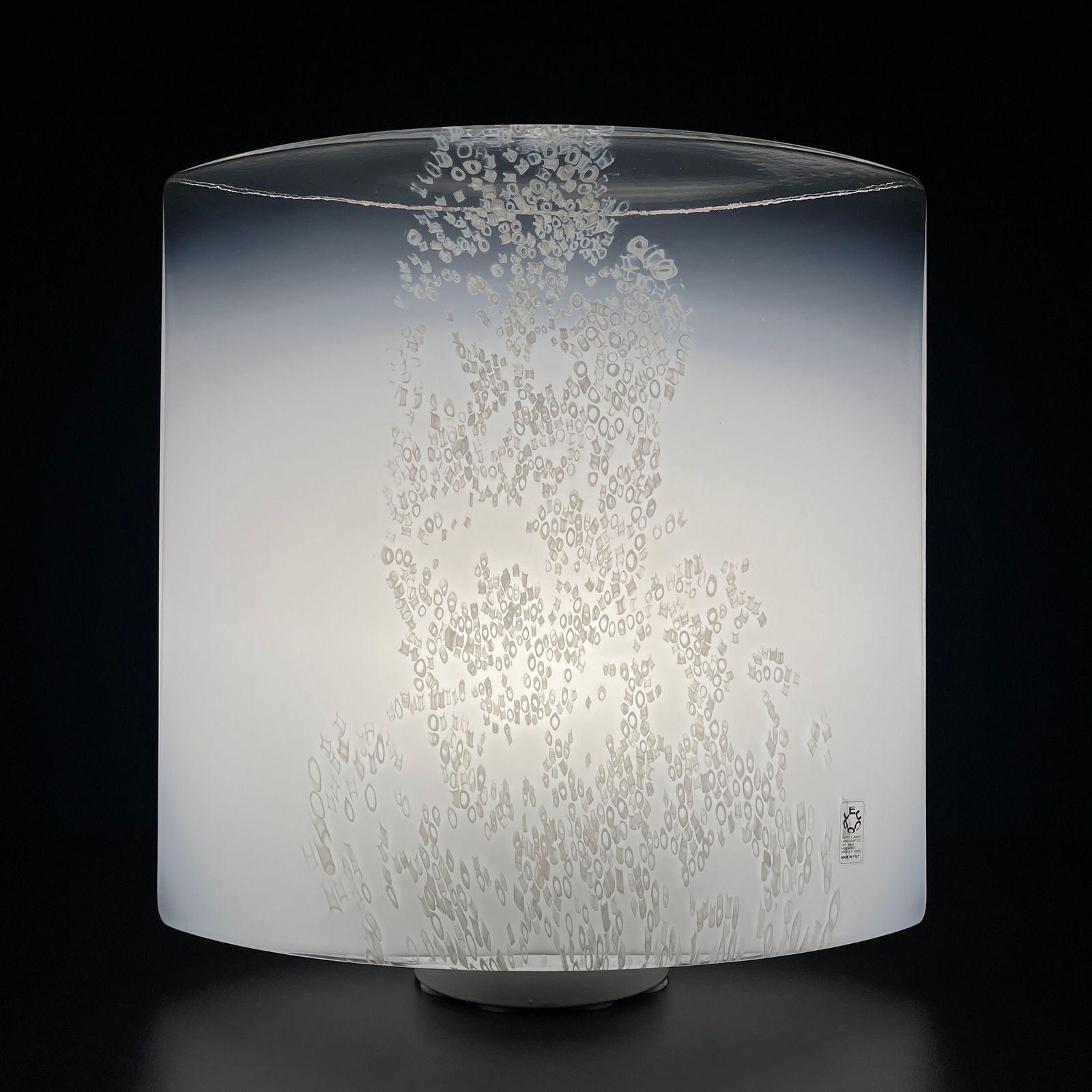 photo for sale Murano Table Lamp Idra By Rosanna Toso For Leucos, Italy 1980s