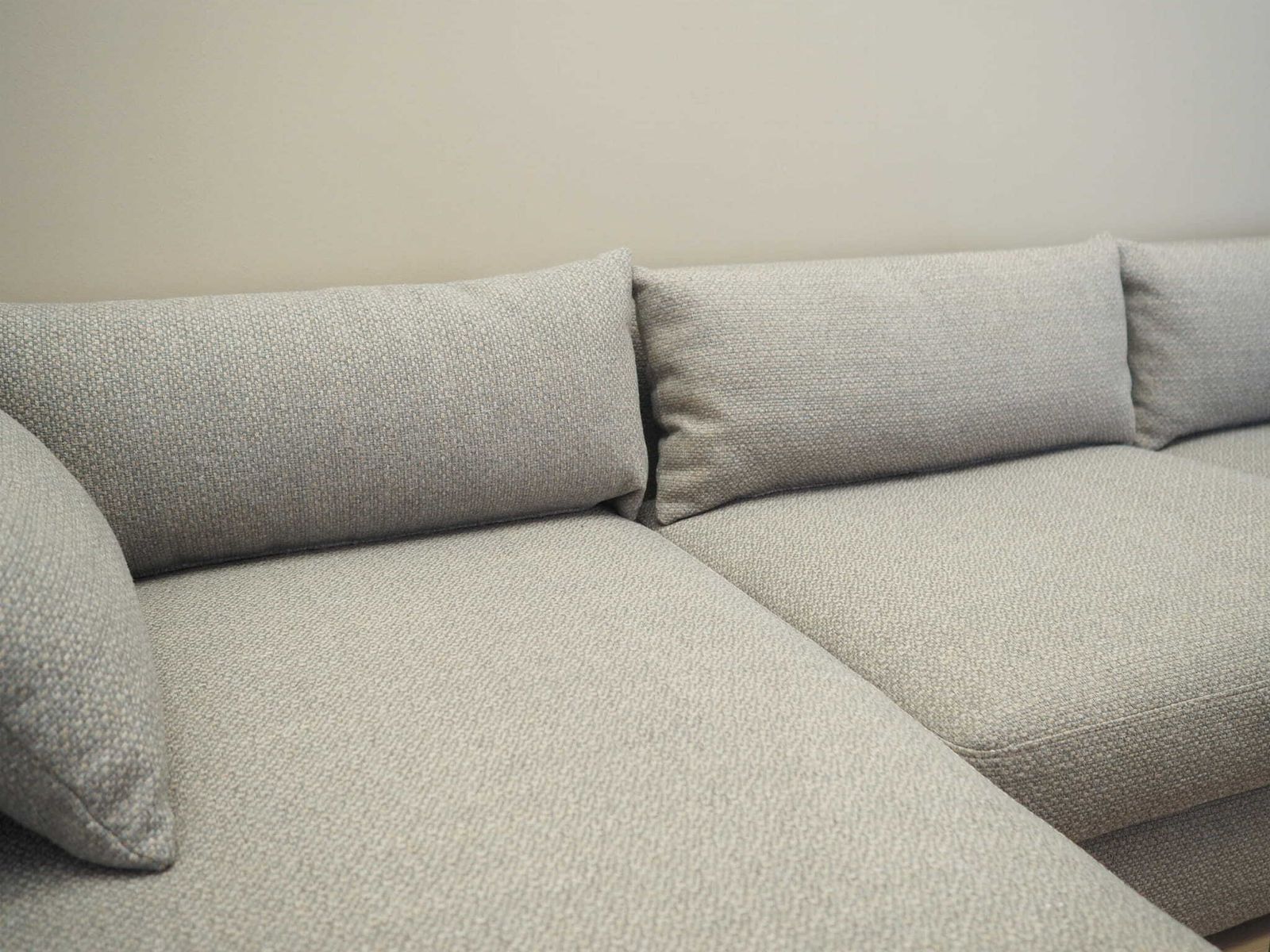 Furniture Grey Corner Sofa, Scandinavian Design photo