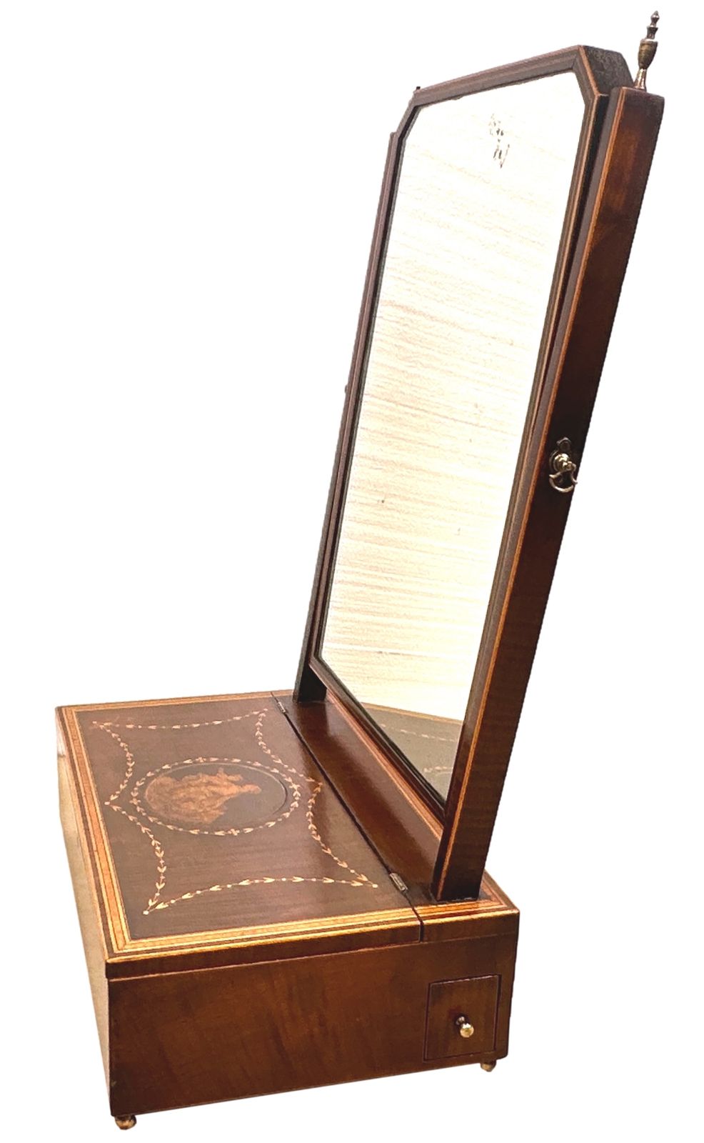 Rare 18th Century Harewood Table Mirror (England, Circa 1785) photo furniture