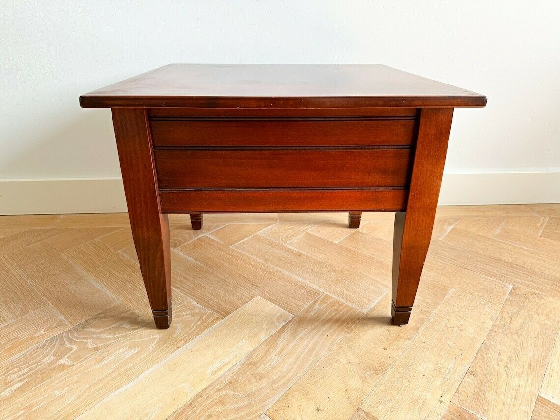 Vintage Teak Coffee Table With Drawer / Retro Side Table, 1960s End Table, Mid Century Side Table, Scandinavian Design, End Table photo buy