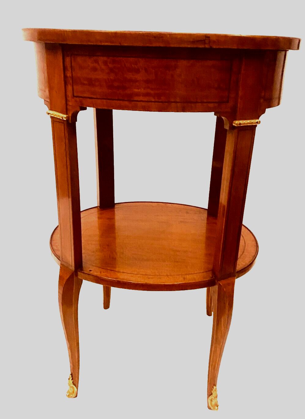 Oval Pedestal Table In Veneer Wood And Black Wood Net 20th Century photo furniture
