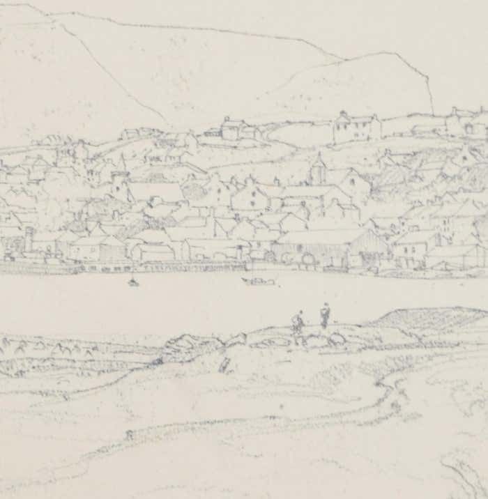 Stromness, Orkney Drawing By Claude Muncaster photo for sale