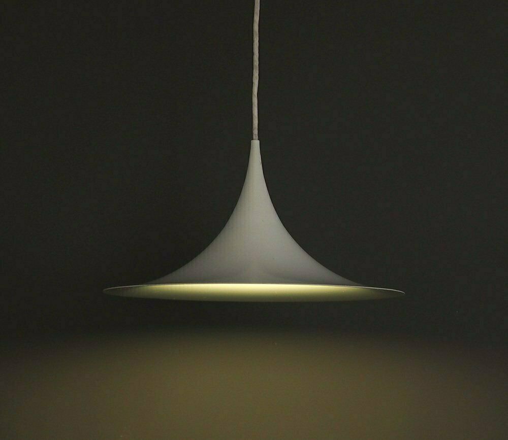 Semi Xs Hanging Lamp In White By Claus Bonderup And Torsten Thorup For Fog & Mørup, 1970s photo 275.0