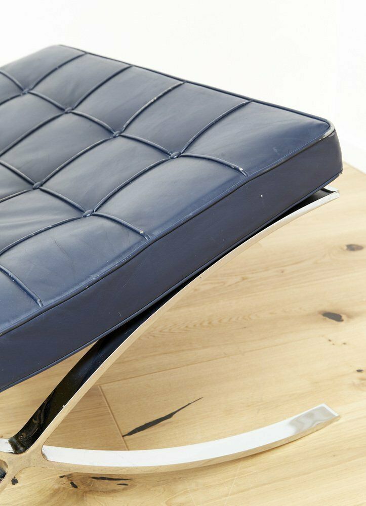 Mr 90 Barcelona Lounge Chair By Ludwig Mies Van Der Rohe For Knoll Inc. / Knoll International, 1950s photo vintage