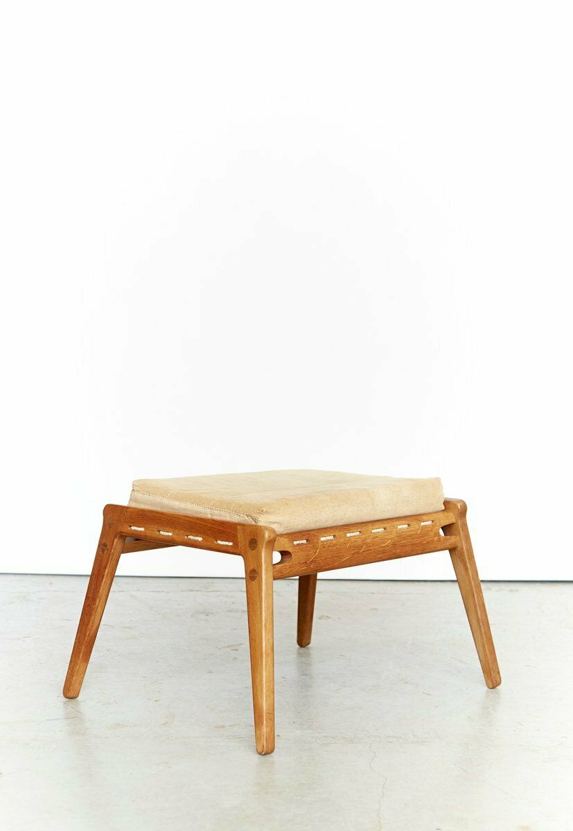 Oak Stool By Heinz Heger For Pgh Erzgebirge Arts And Crafts Annaberg Buchholz photo vinterior