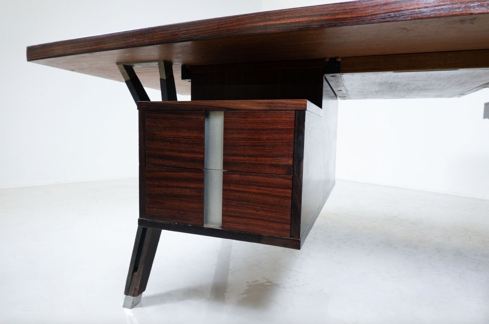 Mid Century Modern Desk By Ico Parisi For Mim Roma 1950s photo furniture