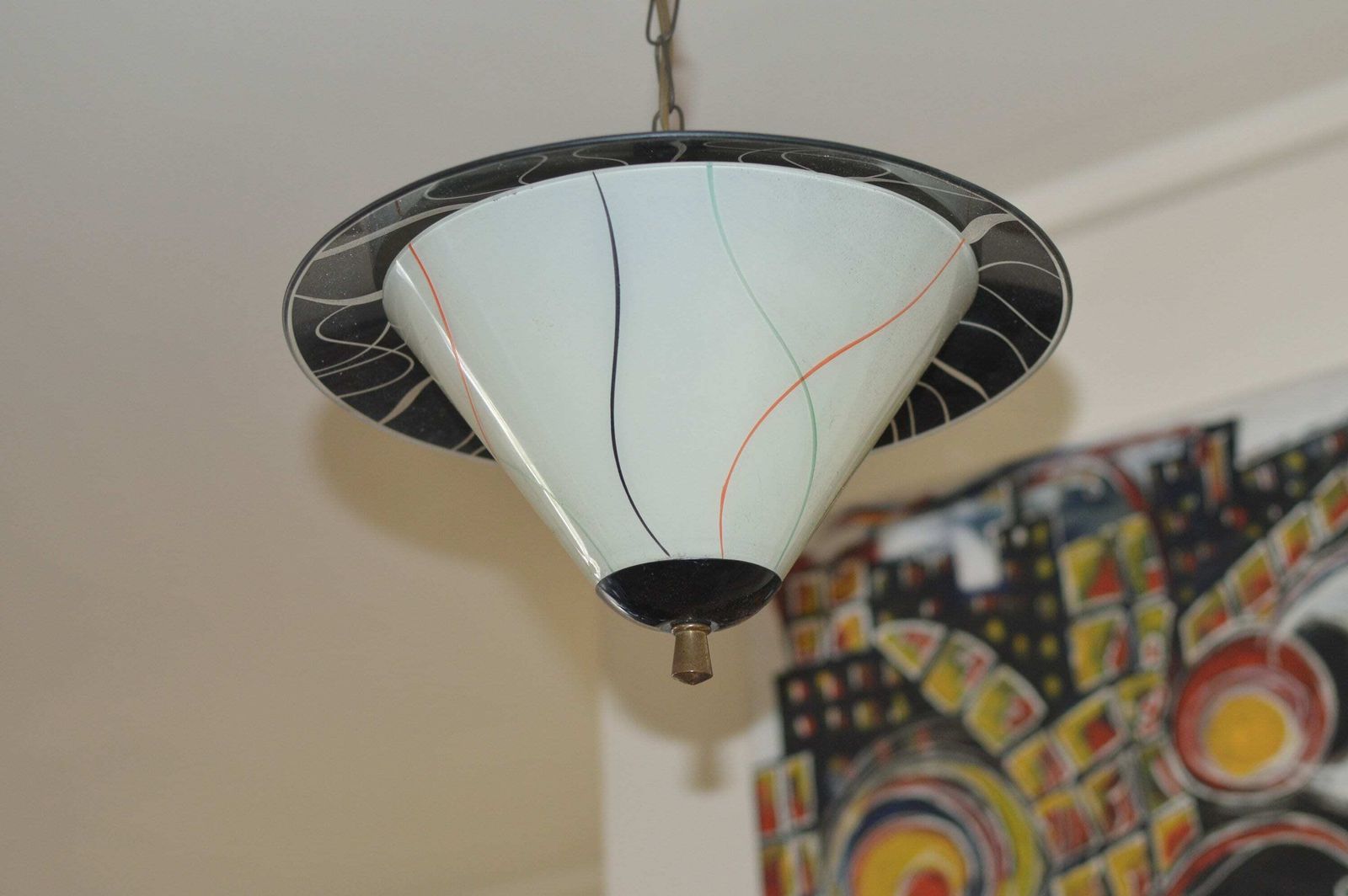 photo furniture Vintage Space Age Atomic Sputnik Lamp