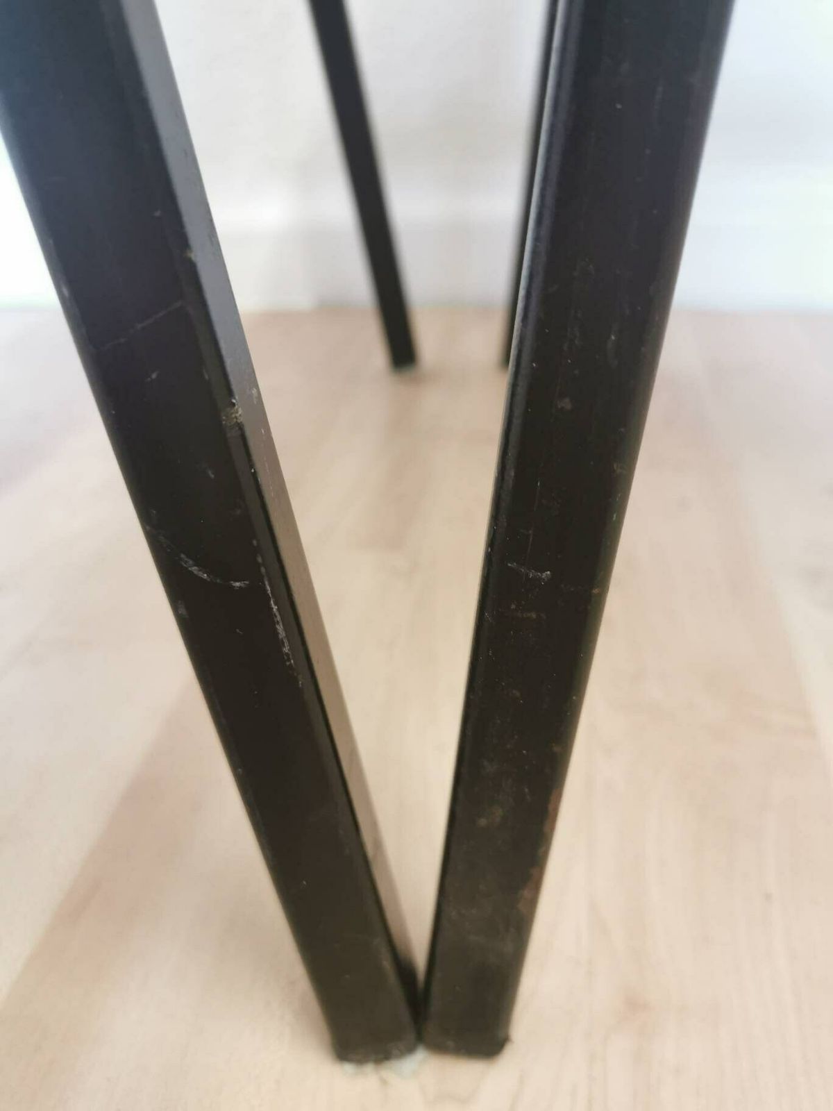 Set Of 2 Vintage School Chair By Stol Kamnik, Yugoslavia, 1970 / Wooden Dining Chair / Mid Century Chairs With Metal Base / Midcentury photo vinterior