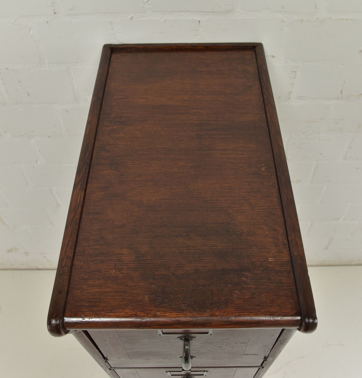 Antique! Index Cabinet Restored Globe Wernicke Around 1930 Oak Drawer Cabinet photo Furniture