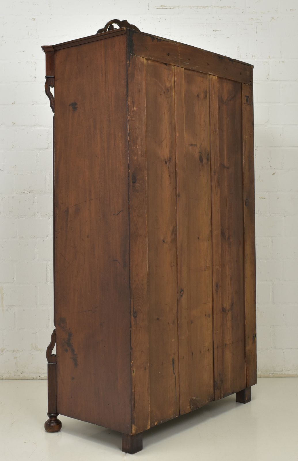 1228.0 Antique! Secretary Restored Louis Philippe / Late Biedermeier Around 1880 Mahogany Cabinet Secretary photo
