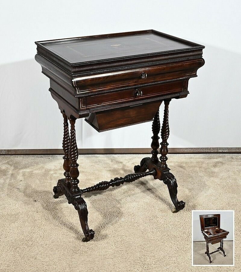 Small Table Hairdresser, Time Restoration – Early 19th Century