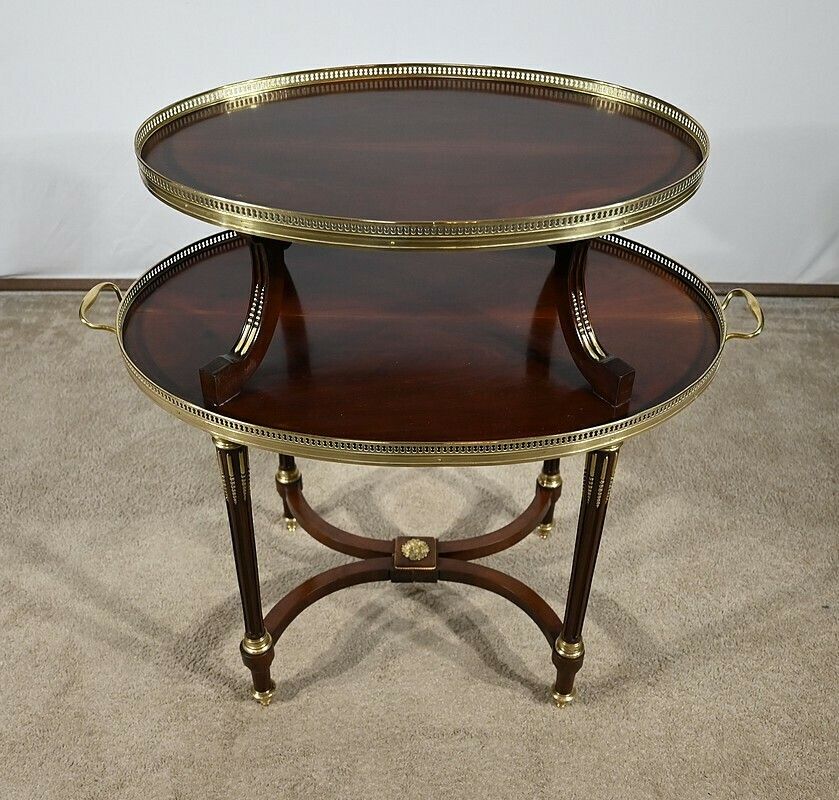 Rare Cuban Mahogany Service Table, Louis XVI Style – Xixth photo 3397.33870991