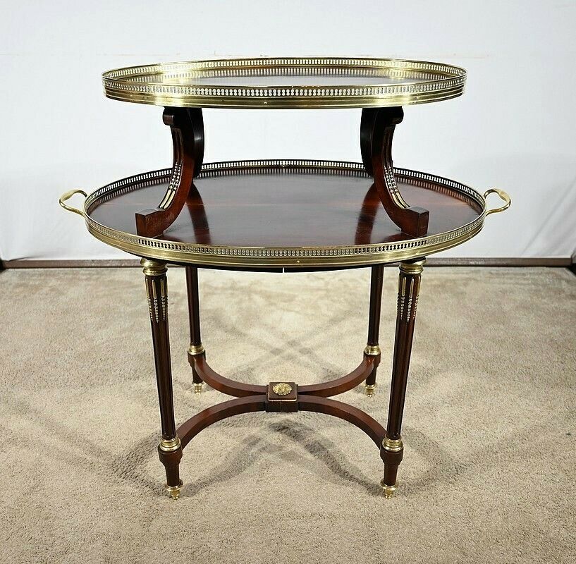 Rare Cuban Mahogany Service Table, Louis XVI Style – Xixth photo vinterior
