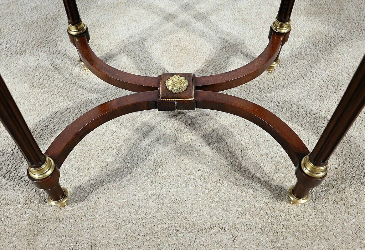 photo vintage Rare Cuban Mahogany Service Table, Louis XVI Style – Xixth