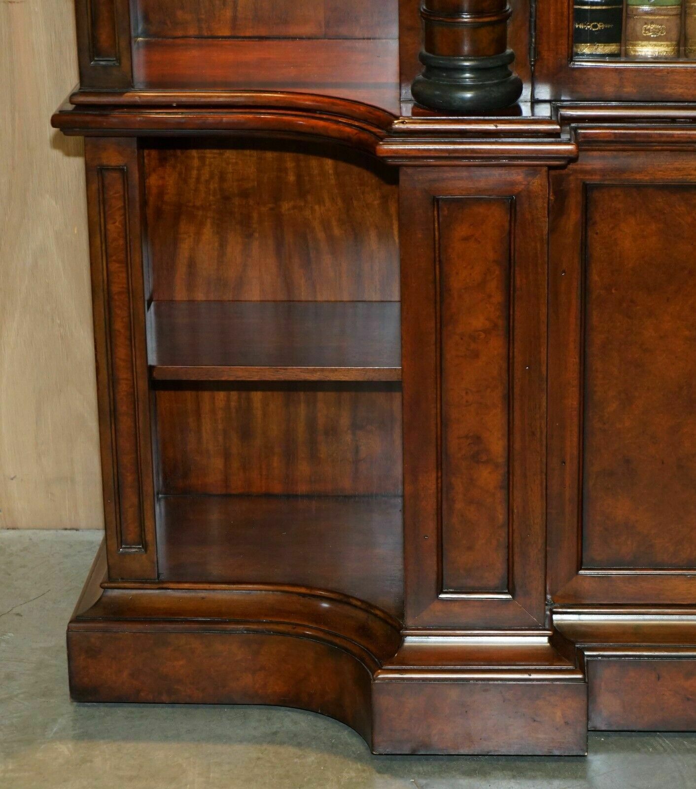 photo vintage Finetheodore Alexander Faux Book Laurel Burl Open Library Bookcase