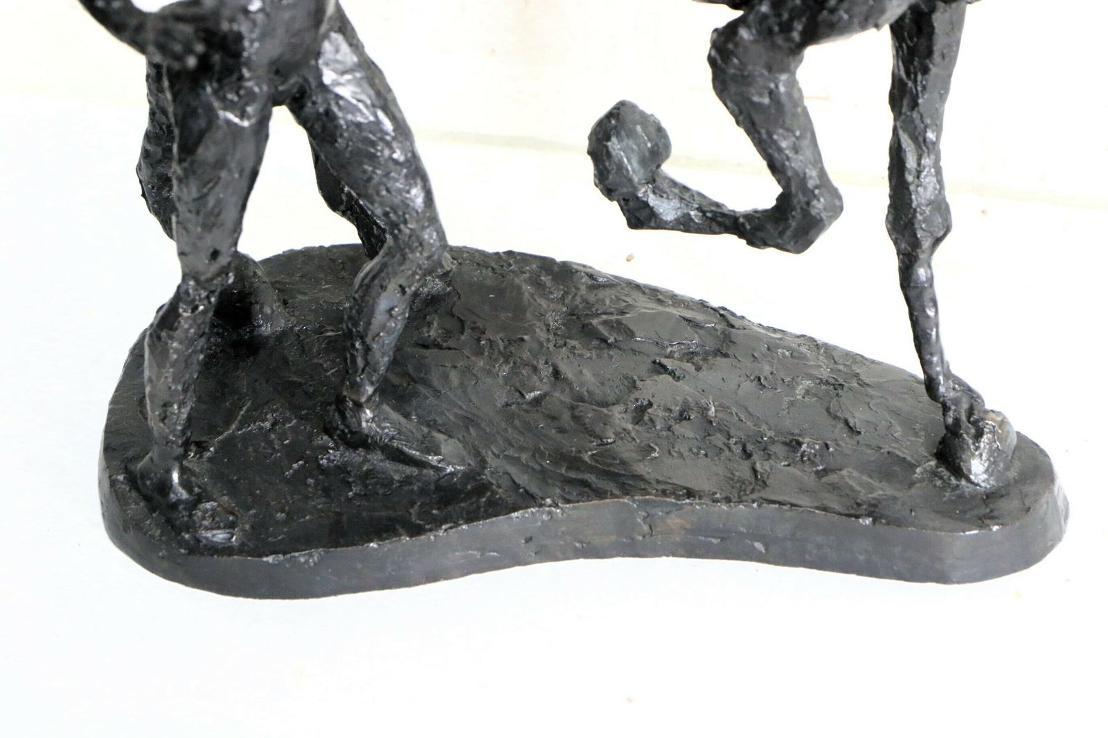 Bronze Brutalist Sculpture Woman With Horse Large Heavy Vintage Art Signed And Numbered photo buy