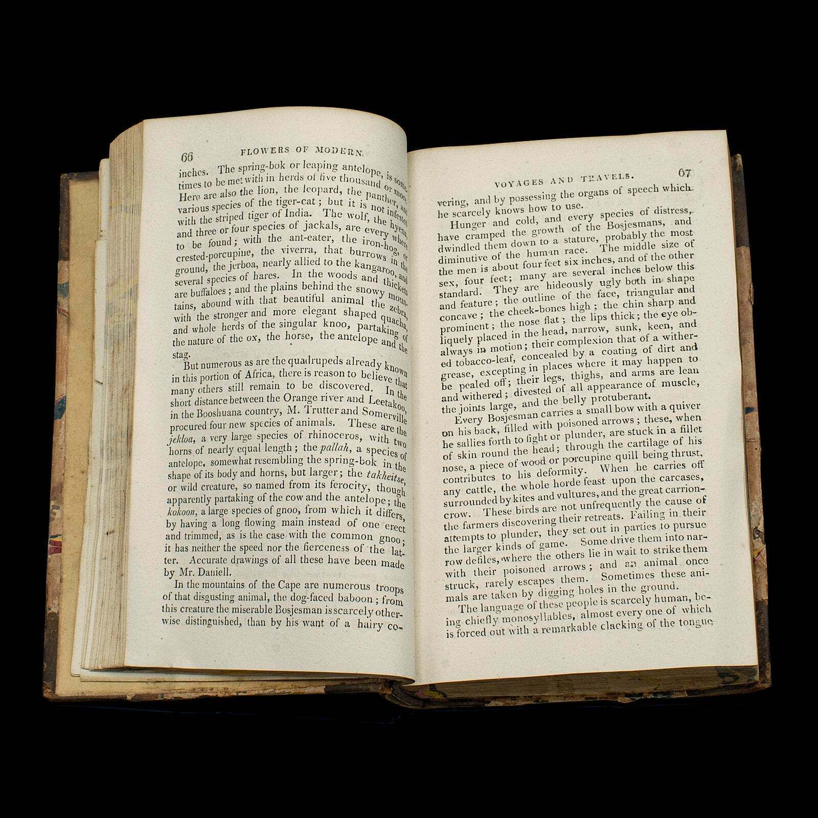 4 Vols Antique Botany Books, Flowers Of Modern Voyages, English, Georgian, 1820 photo buy