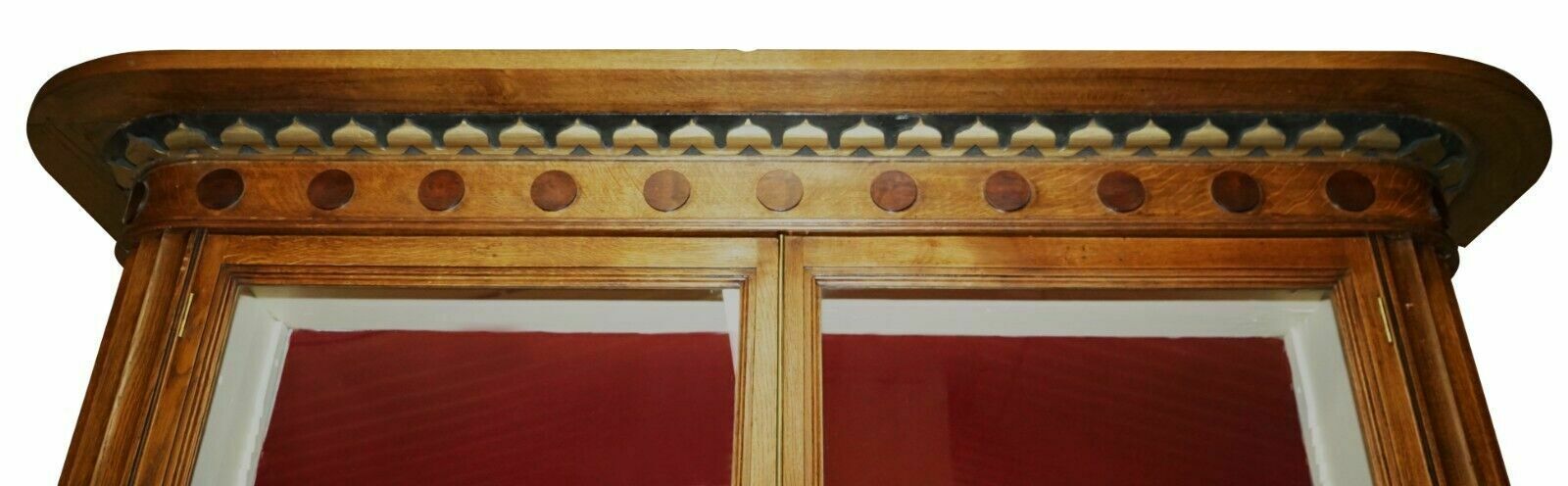 Meter Samuel Pepys 1666 Style Library Bookcase Drawers Part Of Suite photo 11000.0