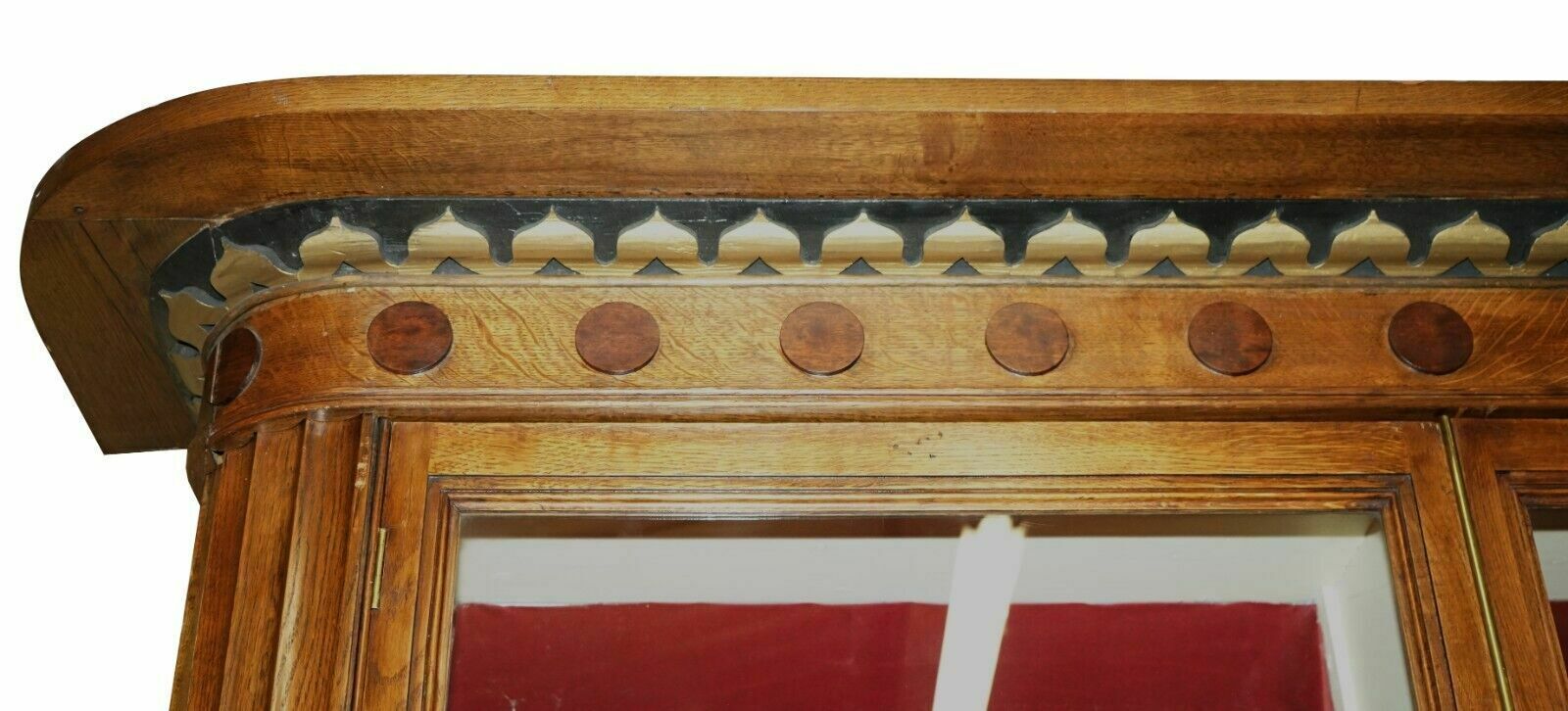 Meter Samuel Pepys 1666 Style Library Bookcase Drawers Part Of Suite photo vinterior