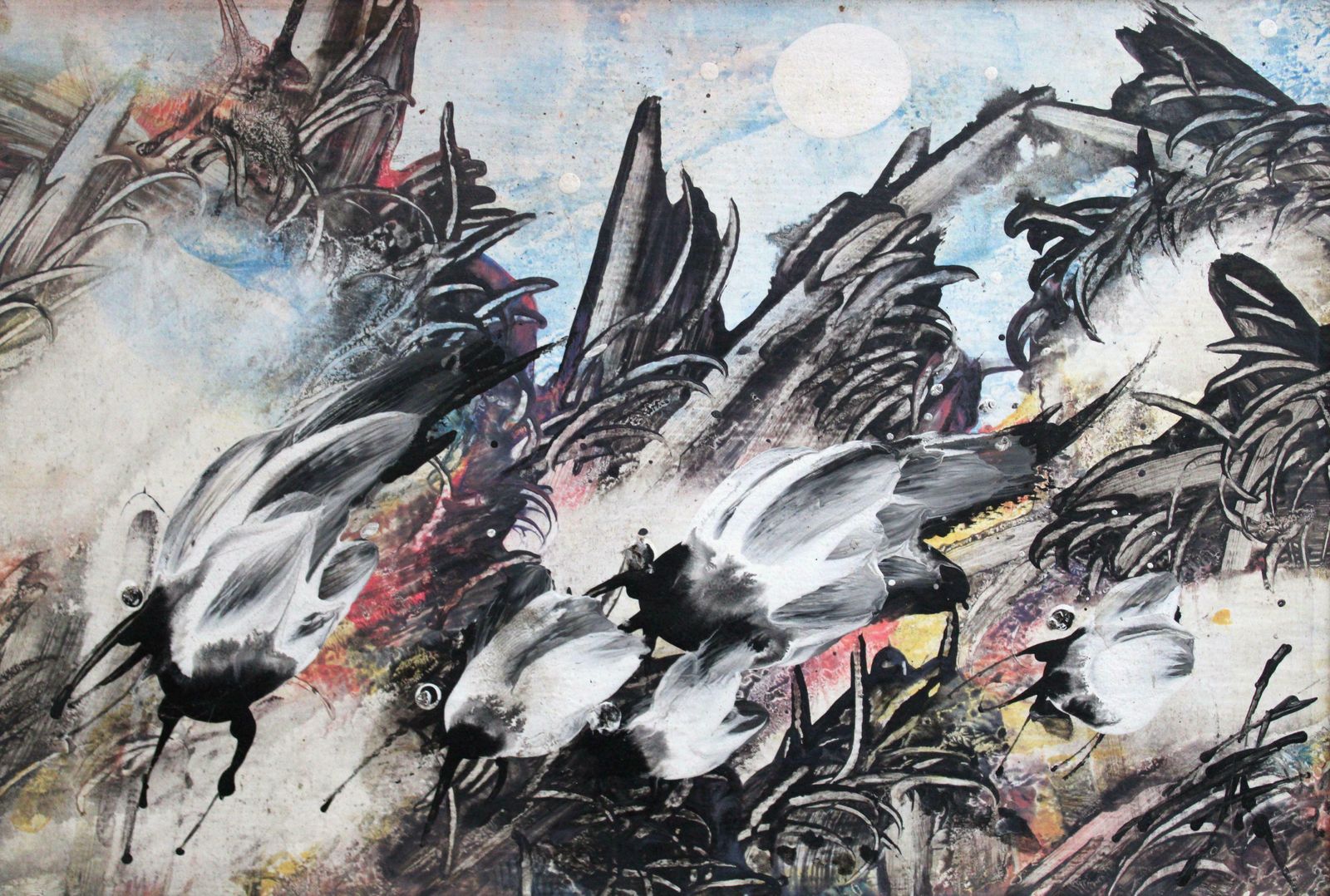 Ivars Zaikins Birds. 2003. Cardboard, Author's Technique