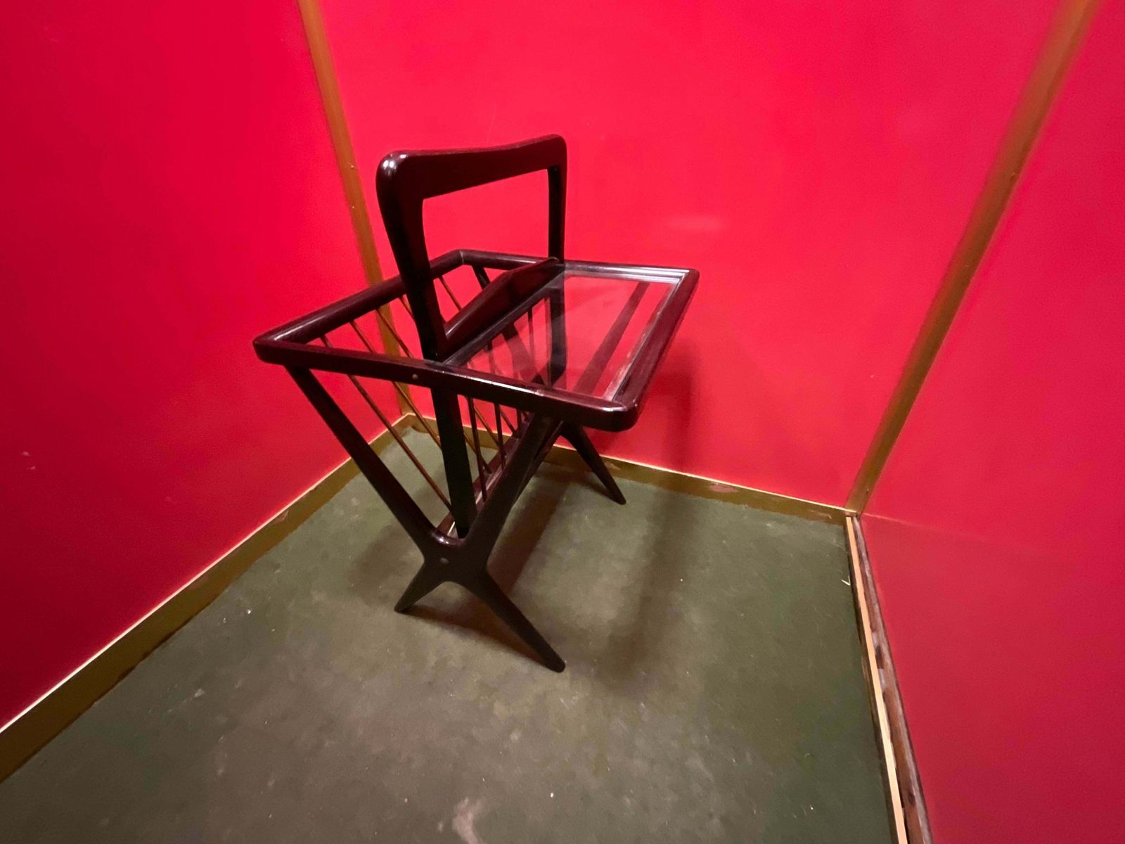 Ico Parisi   Coffee Table Magazine Rack   1950s photo 2565.0