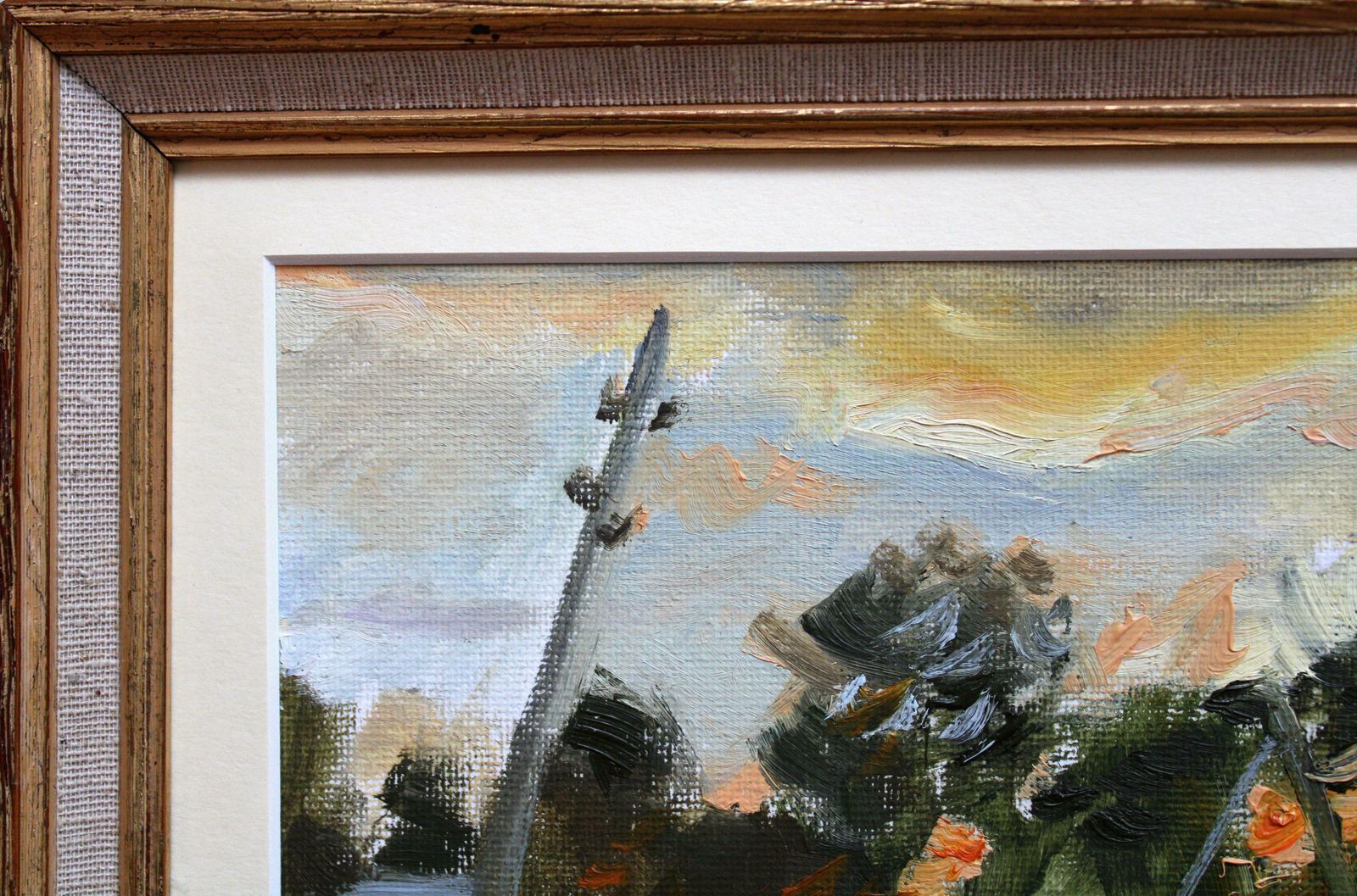 Alyona Prokofjeva The Last Ray. 2023. Canvas, Cardboard, Oil photo vinterior