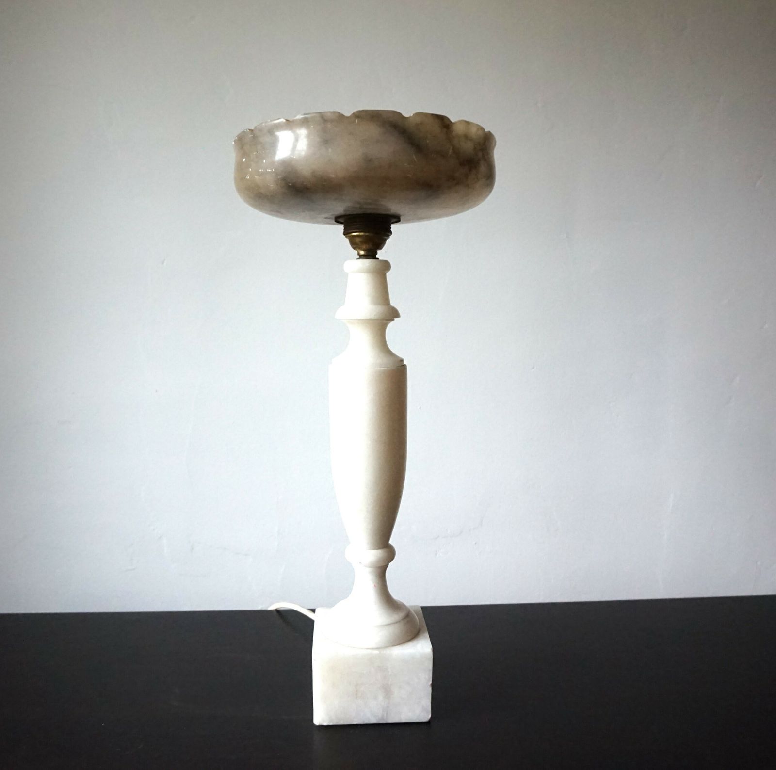 French Table Lamp Louis XVI Marble photo furniture