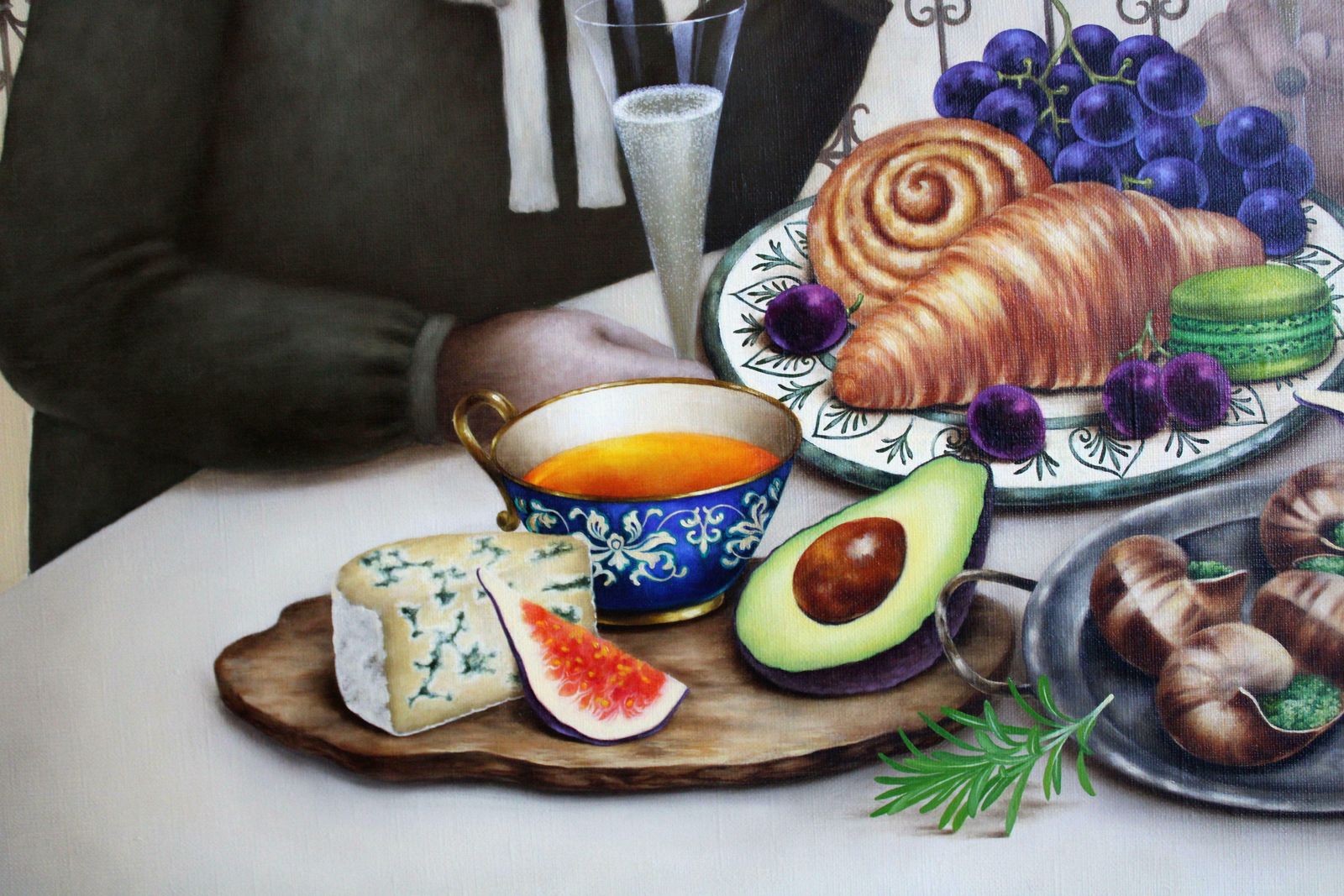 Liene Liepina La Vie Est Belle. 2023, Oil On Canvas, 2023 photo vinterior