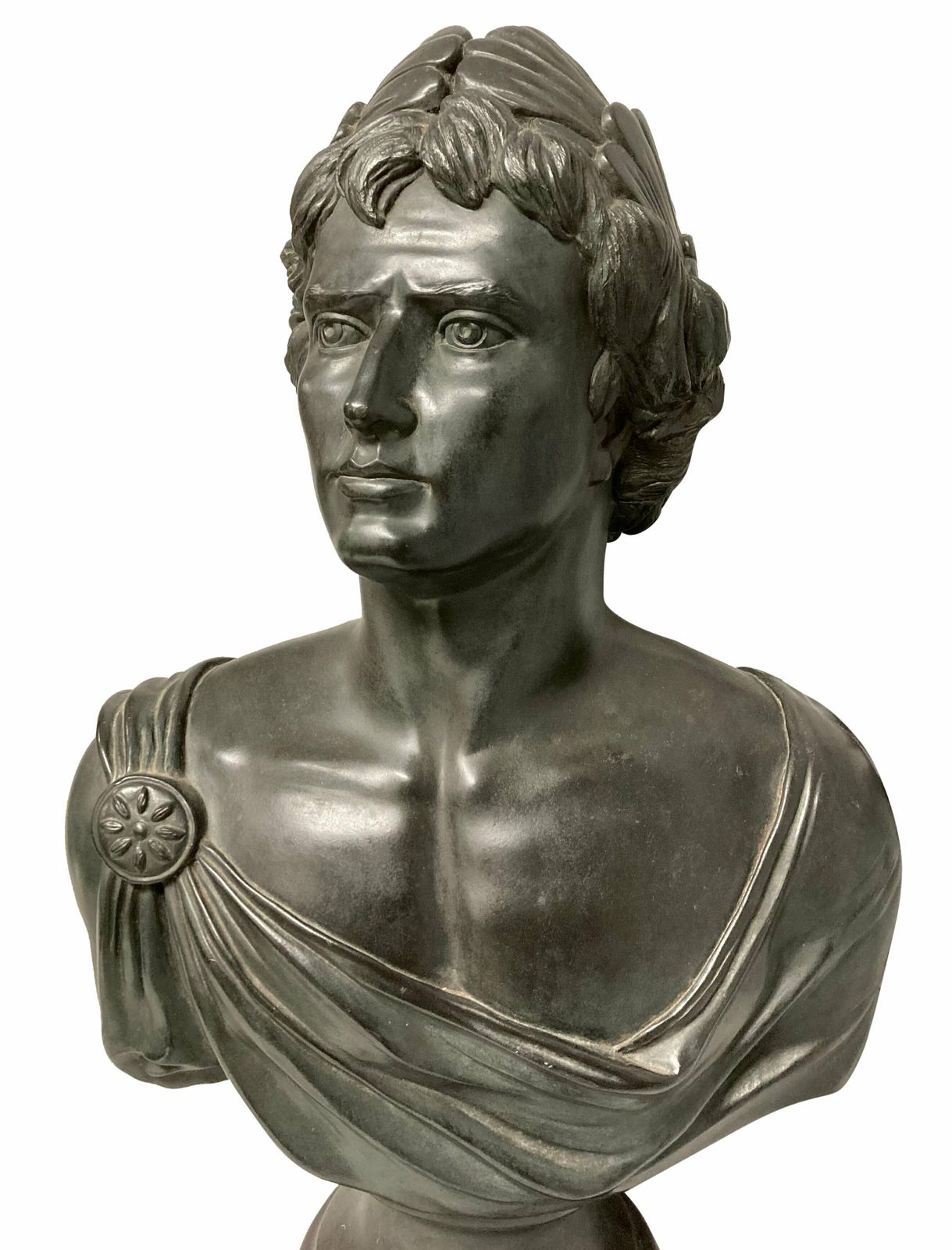 A Plaster Library Bust Of The Emperor Augustus photo 1121.0