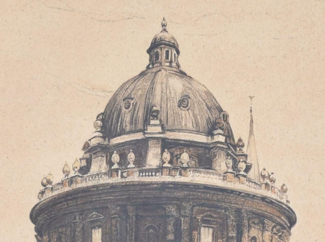 William Nicholson Radcliffe Camera, University Of Oxford Lithograph By William Nicholson 1902   1904 photo furniture
