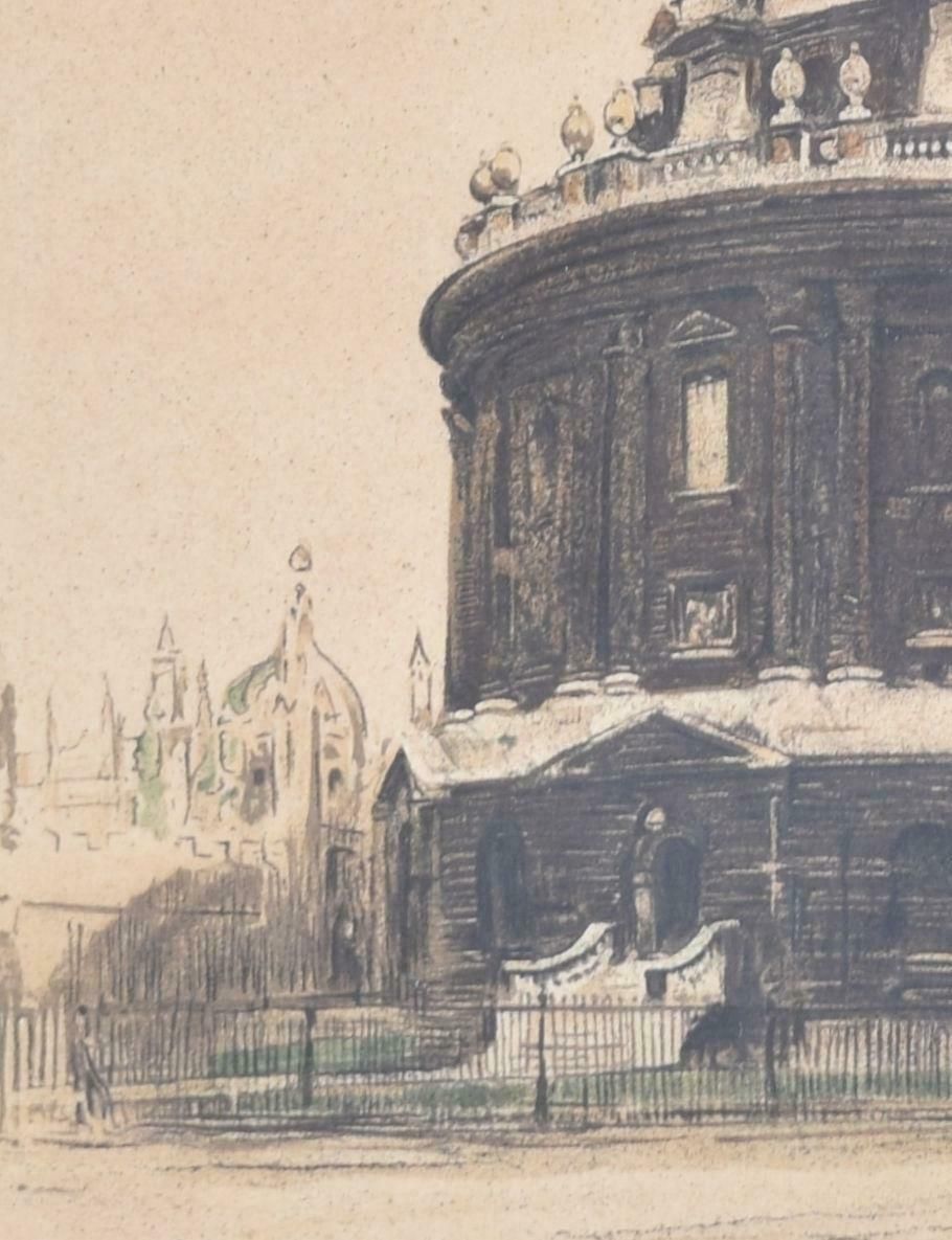 William Nicholson Radcliffe Camera, University Of Oxford Lithograph By William Nicholson 1902   1904 photo for sale