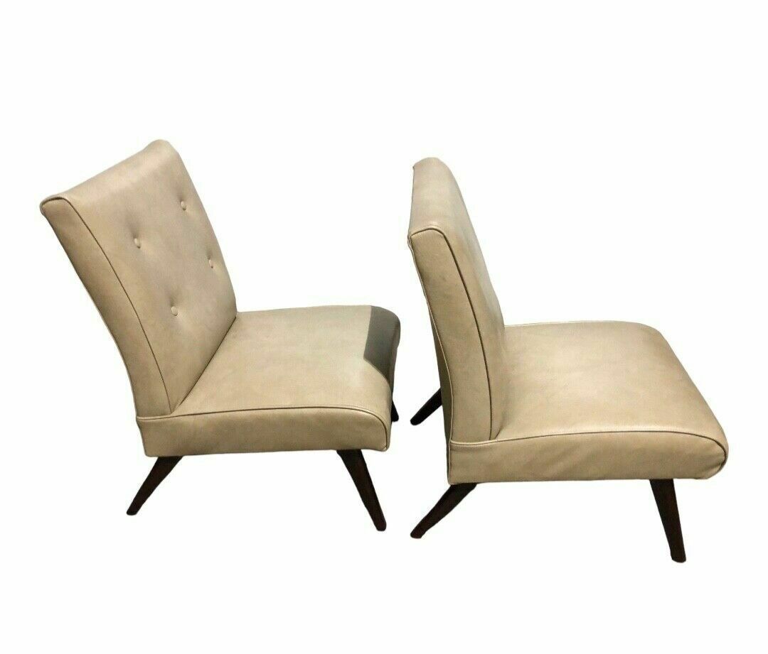 photo vinterior Pair Of Retro Occasional Chairs / Accent Chairs