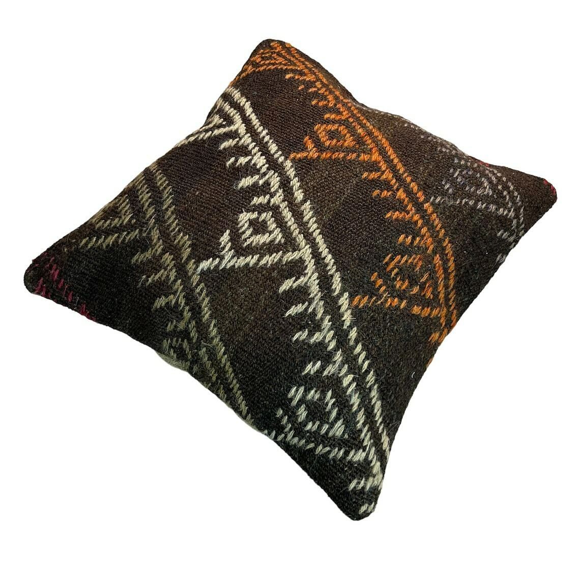 photo for sale Ethnic Kilim Pillow, 18x18 Pillow Cover, Bohemian Kilim Pillow, Handwoven Kilim Pillow, Sofa Throw Pillow, Meditation Kilim Cover