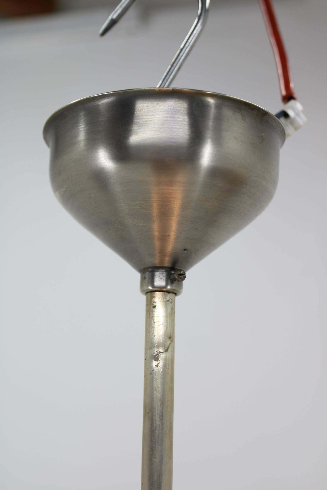 Large Bauhaus Pendant Attributed To Marianne Brandt, 1930s photo Lighting