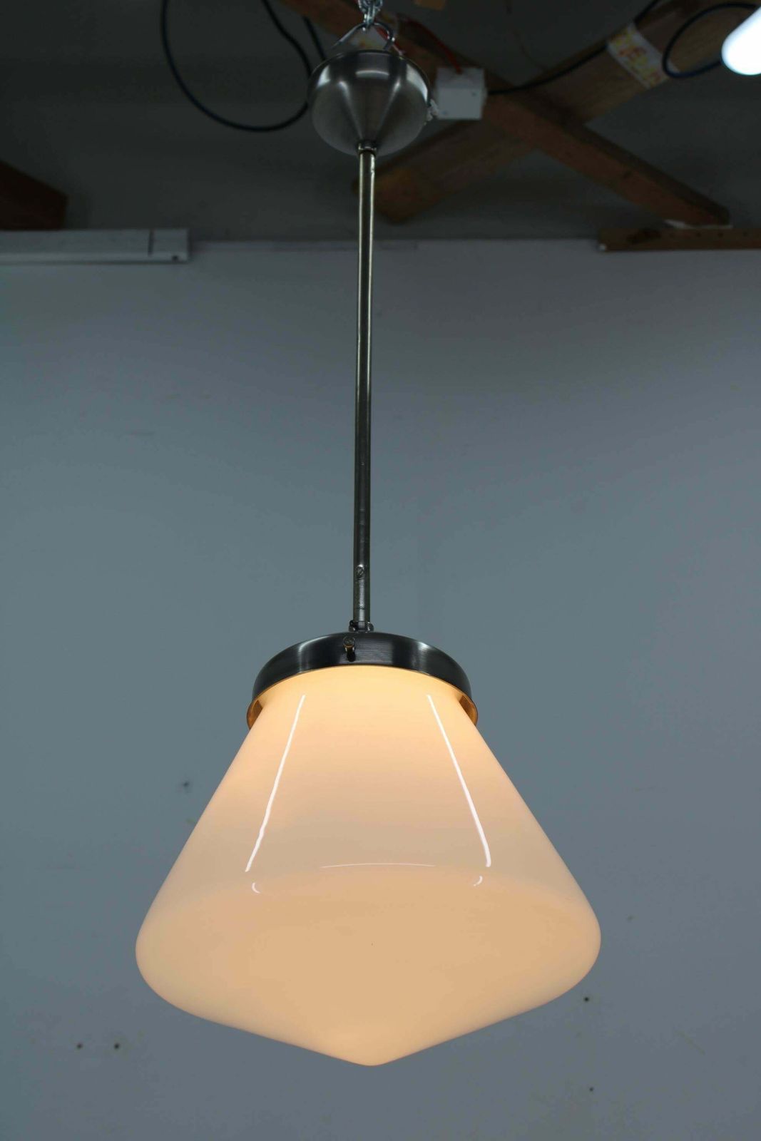 Large Bauhaus Pendant Attributed To Marianne Brandt, 1930s photo 699.0