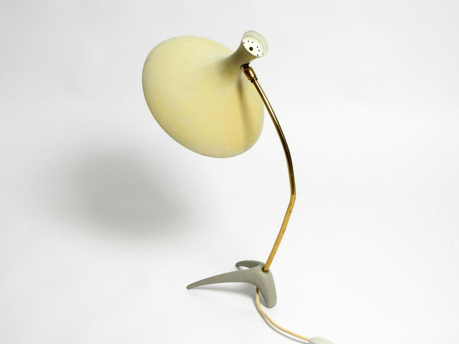 Large Mid Century Modern Crow's Foot Table Lamp By Karl Heinz Kinsky For Cosack photo for sale