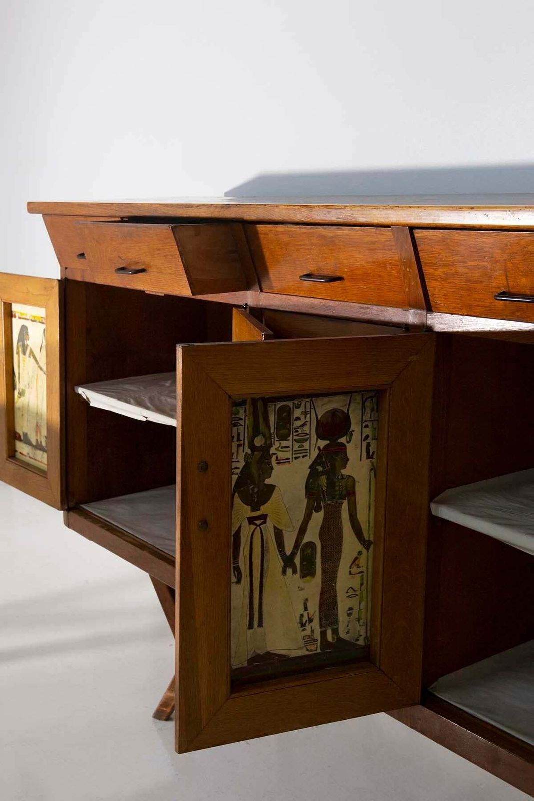 Rare Sideboard Of Torinese Manufacture, Of Great Quality photo furniture