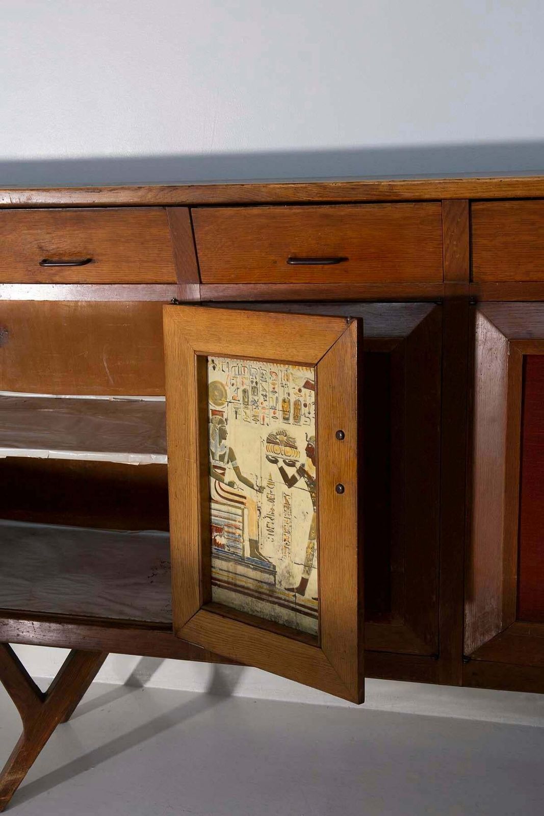 Rare Sideboard Of Torinese Manufacture, Of Great Quality photo Furniture
