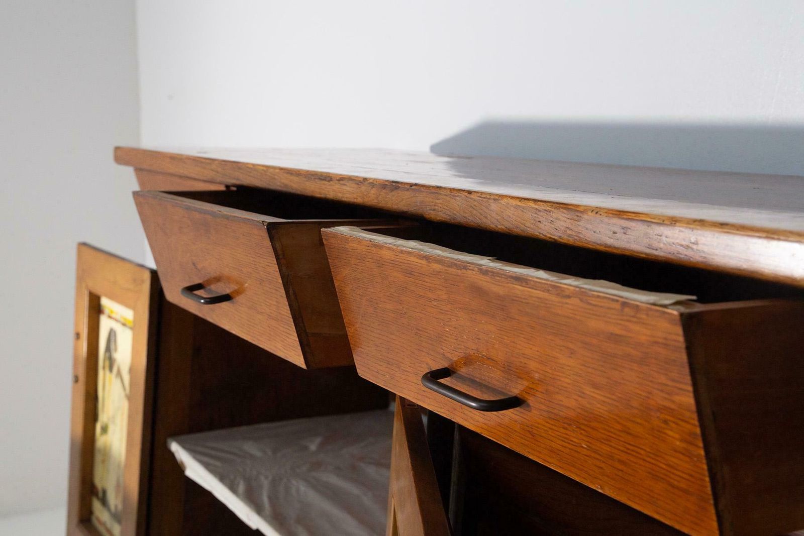 photo furniture Rare Sideboard Of Torinese Manufacture, Of Great Quality