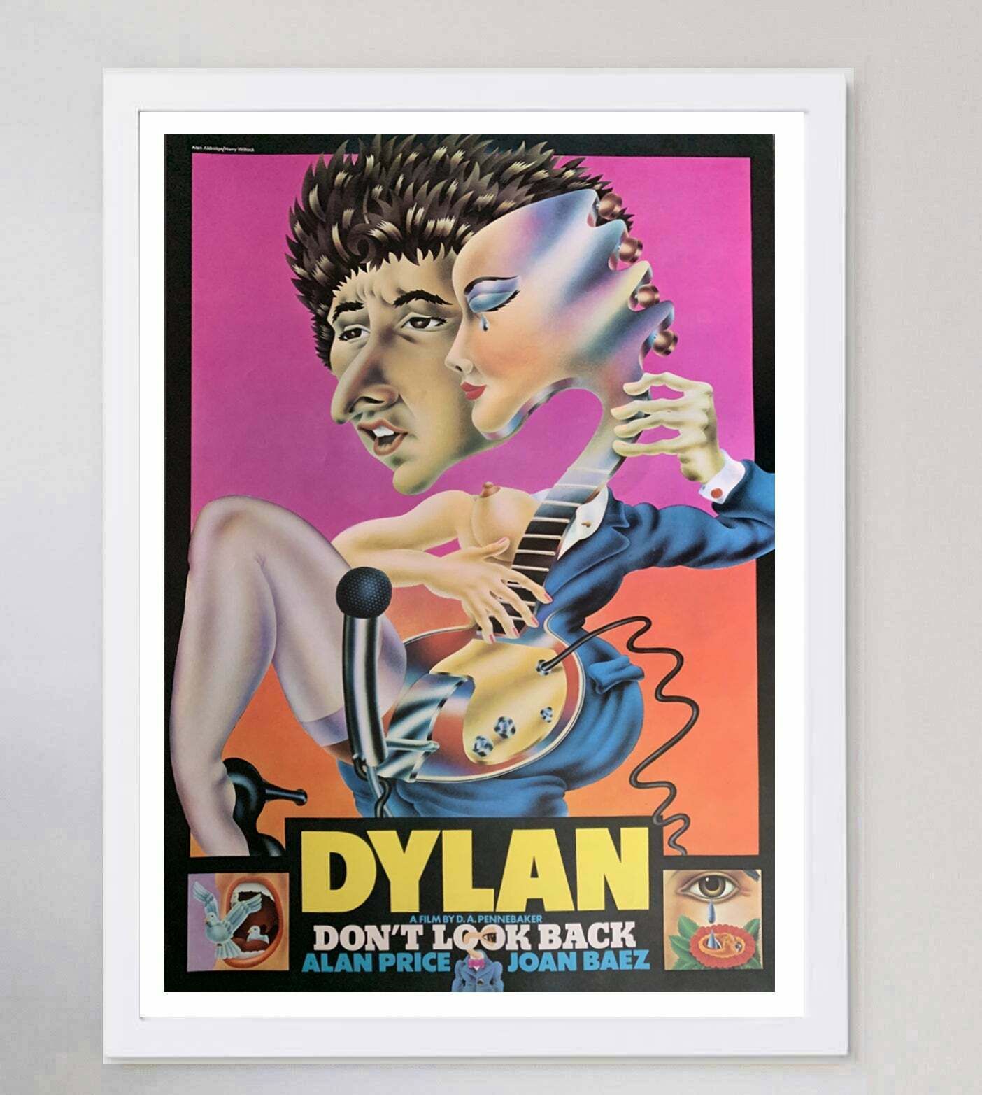 Original Vintage Poster Bob Dylan   Don't Look Back photo for sale