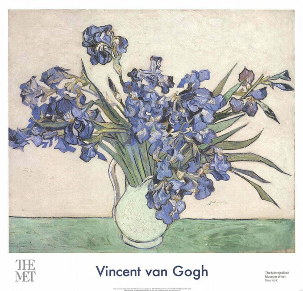 Original Vintage Poster Vincent Van Gogh   The Met