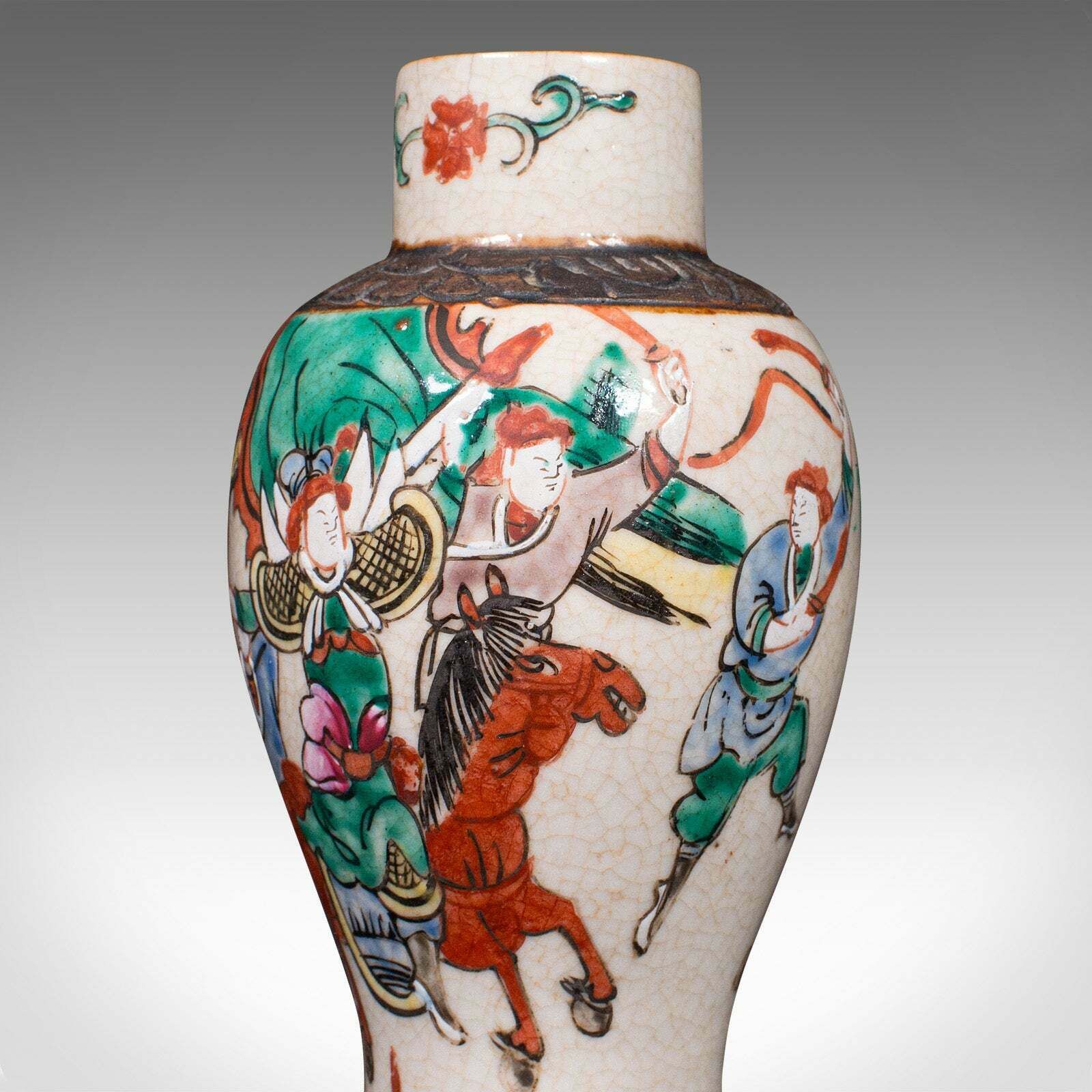 photo furniture Small Antique Posy Vase, Japanese, Ceramic, Flower Urn, Meiji, Victorian, C.1900