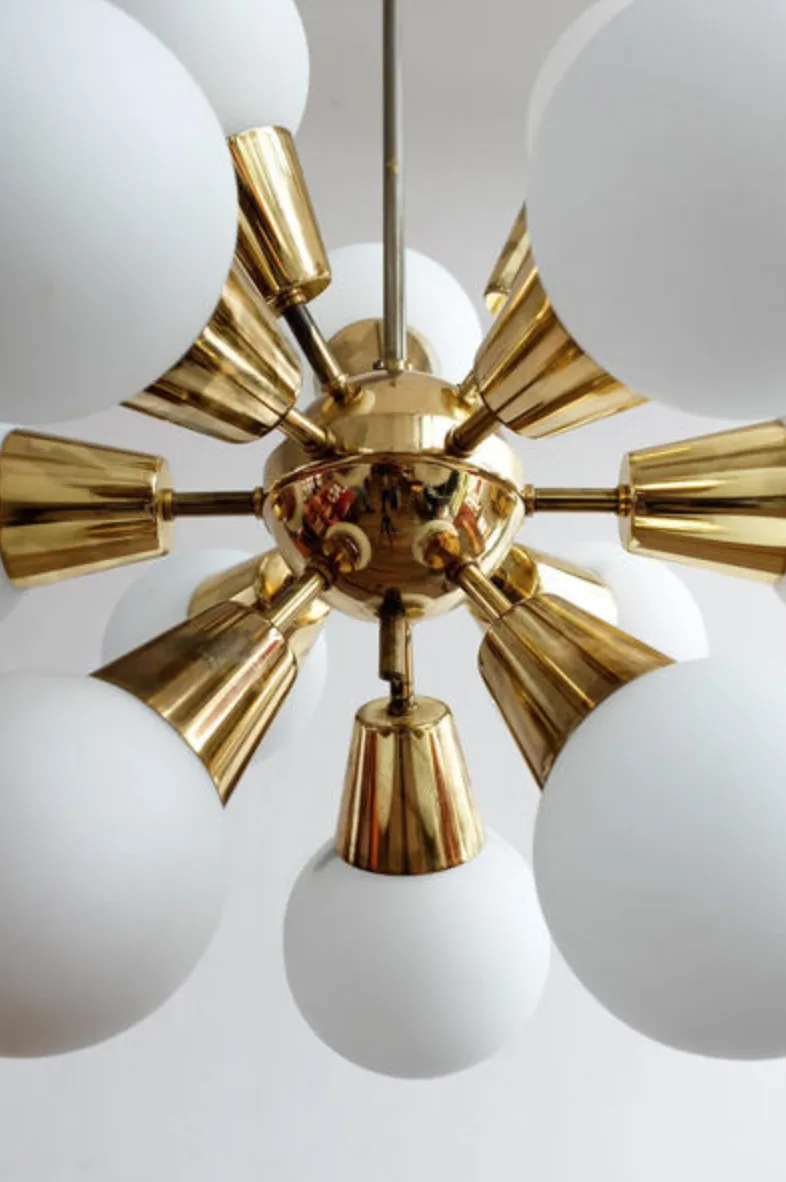 Stunning Sputnik Chandelier By Np Lustry Kamenický šenov photo for sale
