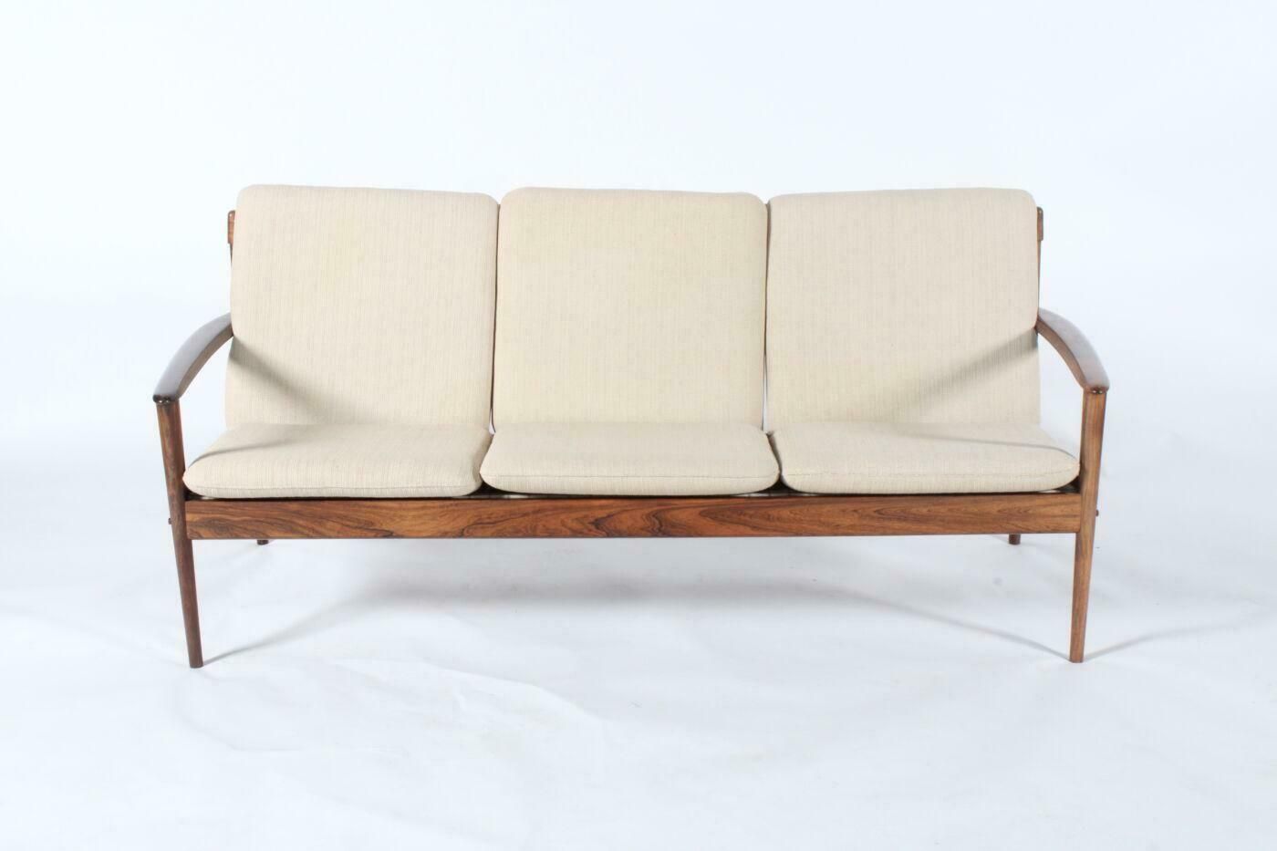 A Wonderful And Rare Danish Sofa In Rosewood By Grete Jalk Pj Mobelfabrik photo buy