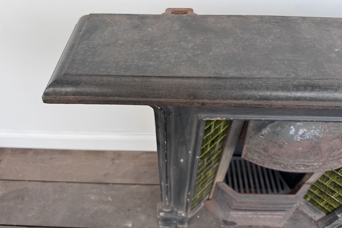 Antique Victorian Cast Iron Combination Fireplace photo vinterior